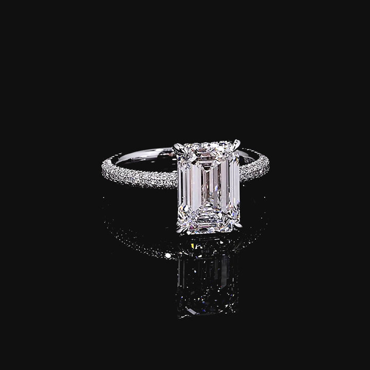 Seraphina Solitaire Engagement Ring in 14K White Gold