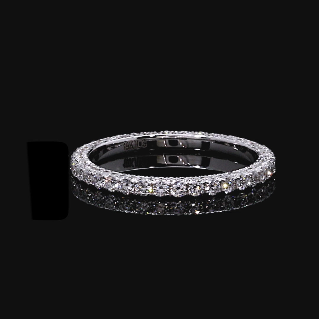 Aurelle Eternity Band – Full Pavé