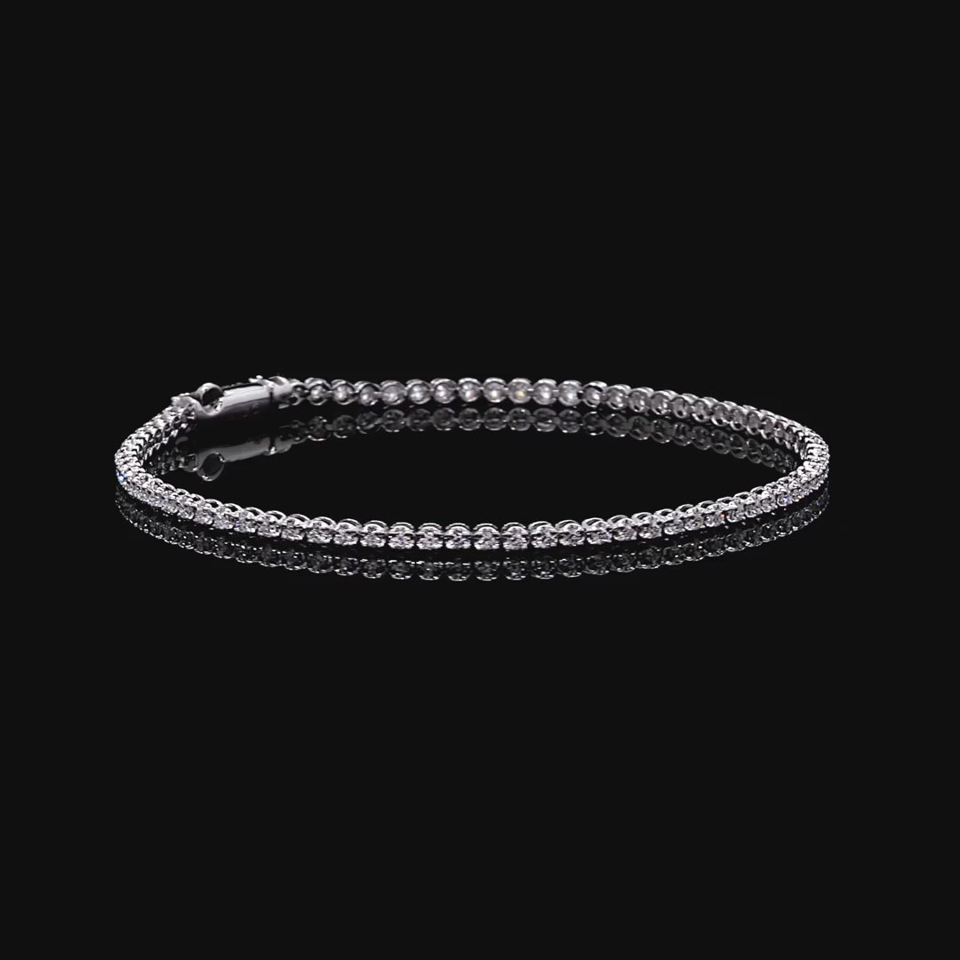 Aurora Petite Diamond Tennis Bracelet