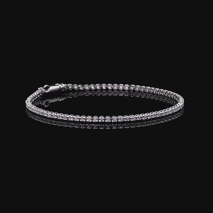 Aurora Petite Diamond Tennis Bracelet