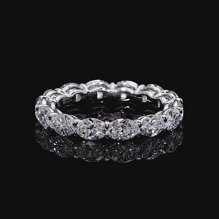 Sophia Oval Eternity Wedding Band