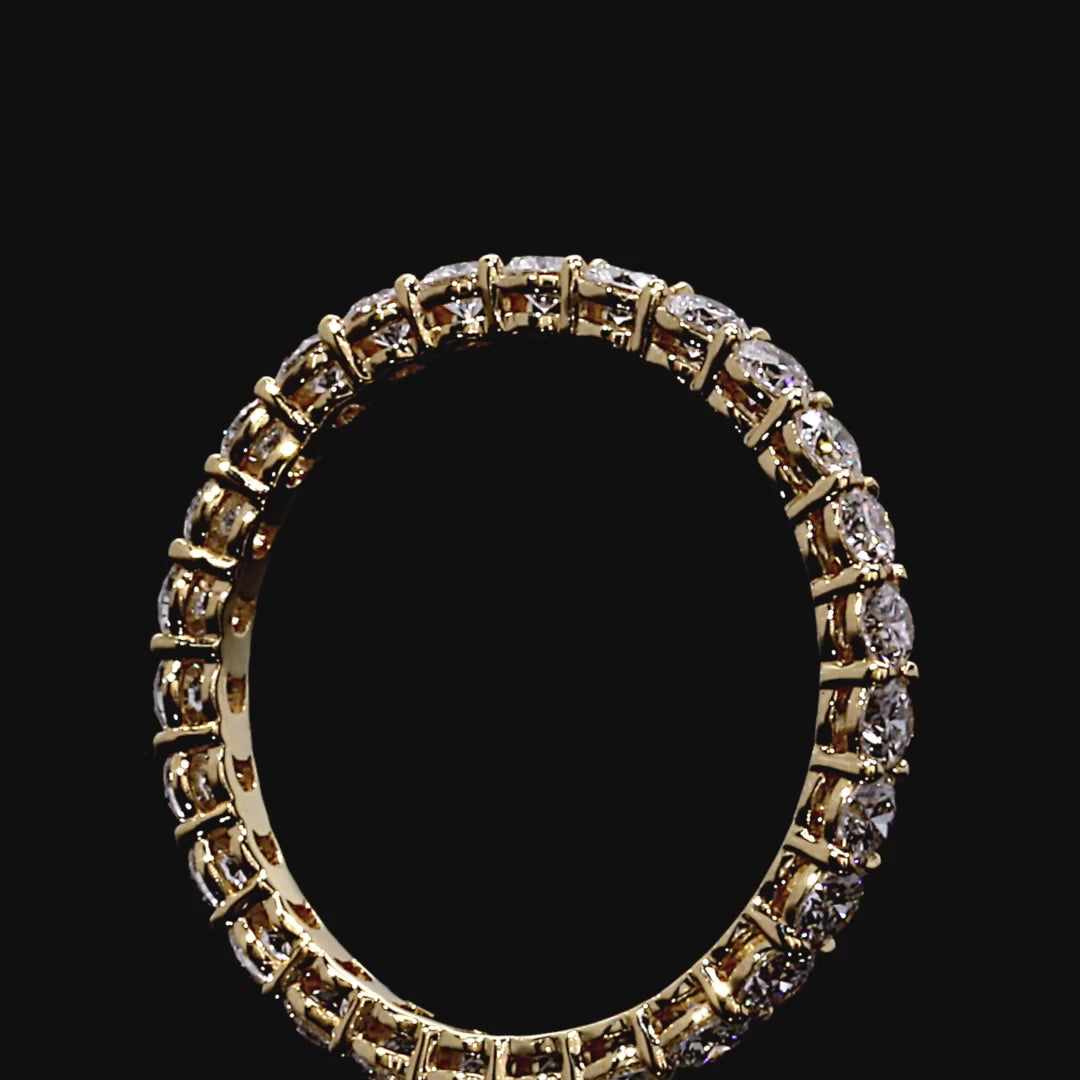 Sophia Round Eternity Wedding Band