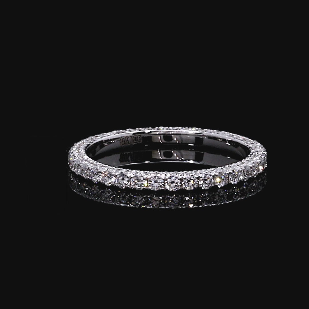 Aurelle Eternity Band – Full Pavé