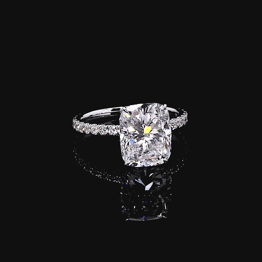 Vela Solitaire Engagement Ring video