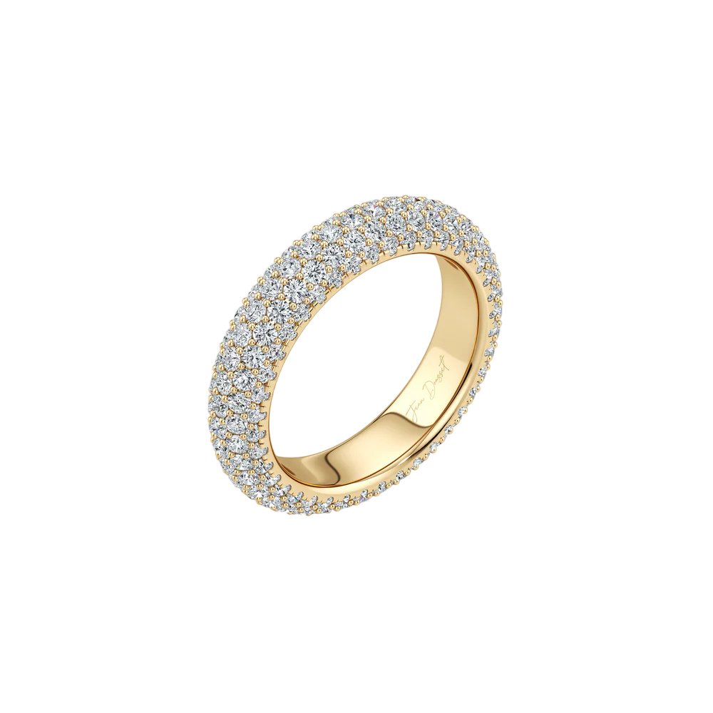 Scarlett Five-Row Eternity Wedding Band