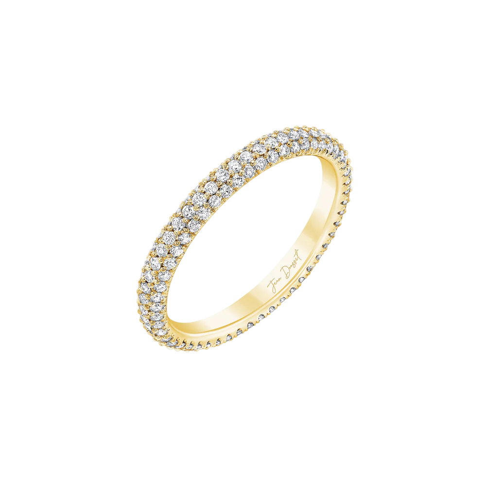 Scarlett Trefoil Eternity Wedding Band