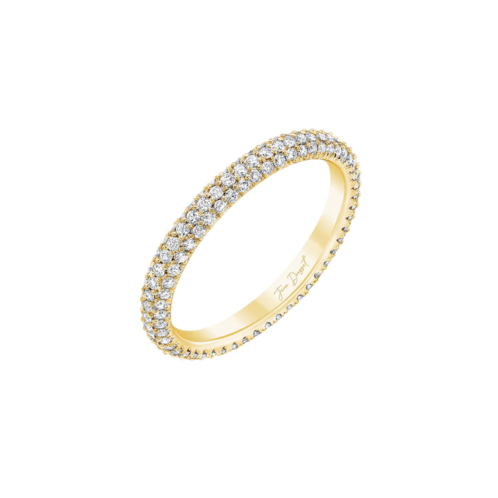 Scarlett Trefoil Eternity Wedding Band