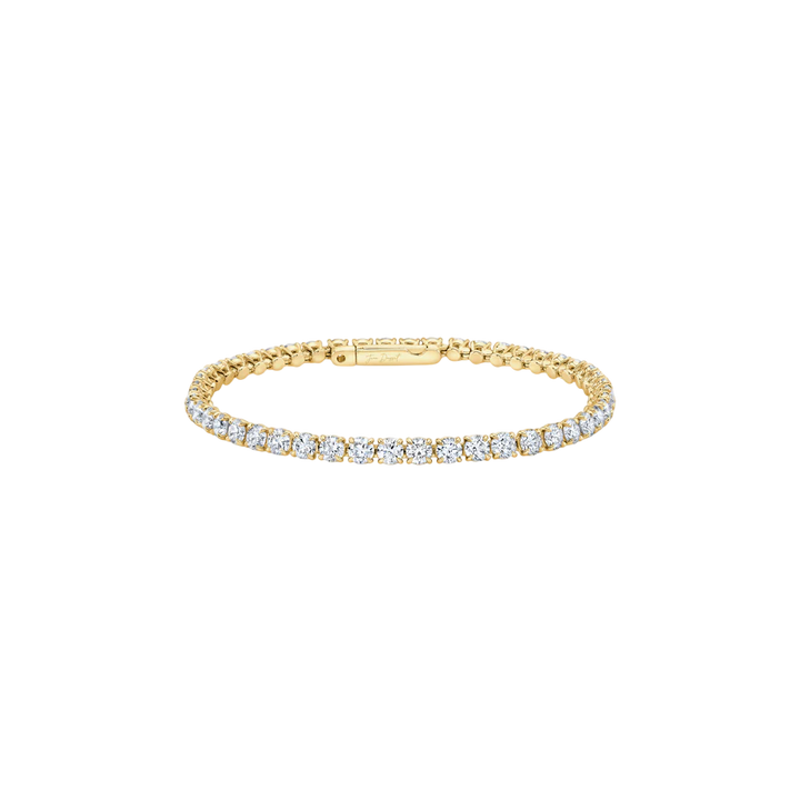Signature Round Cut Diamond Tennis Bracelet