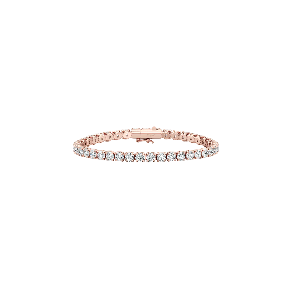 Aurora Round Cut Tennis Bracelet