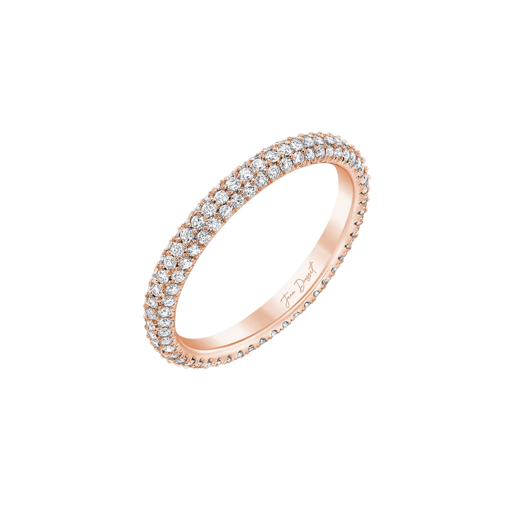 Scarlett Trefoil Eternity Wedding Band