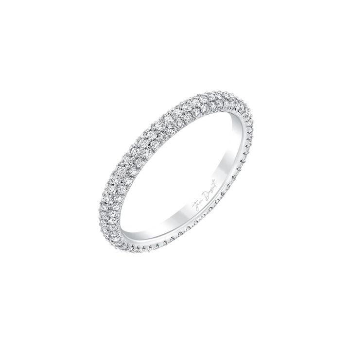 Scarlett Trefoil Eternity Wedding Band
