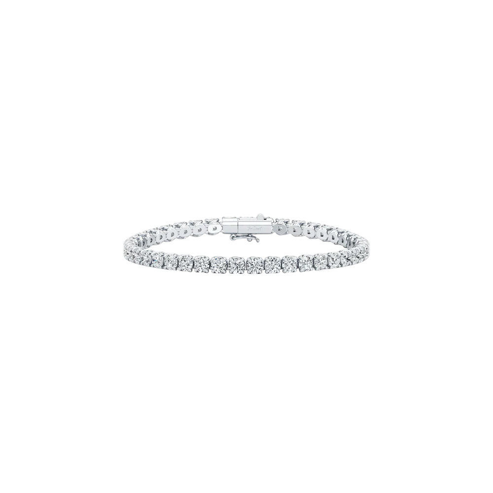 Aurora Round Cut Tennis Bracelet