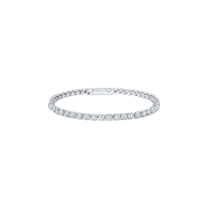 Signature Round Cut Diamond Tennis Bracelet
