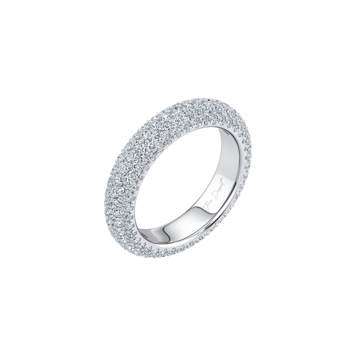 Scarlett Five-Row Eternity Wedding Band