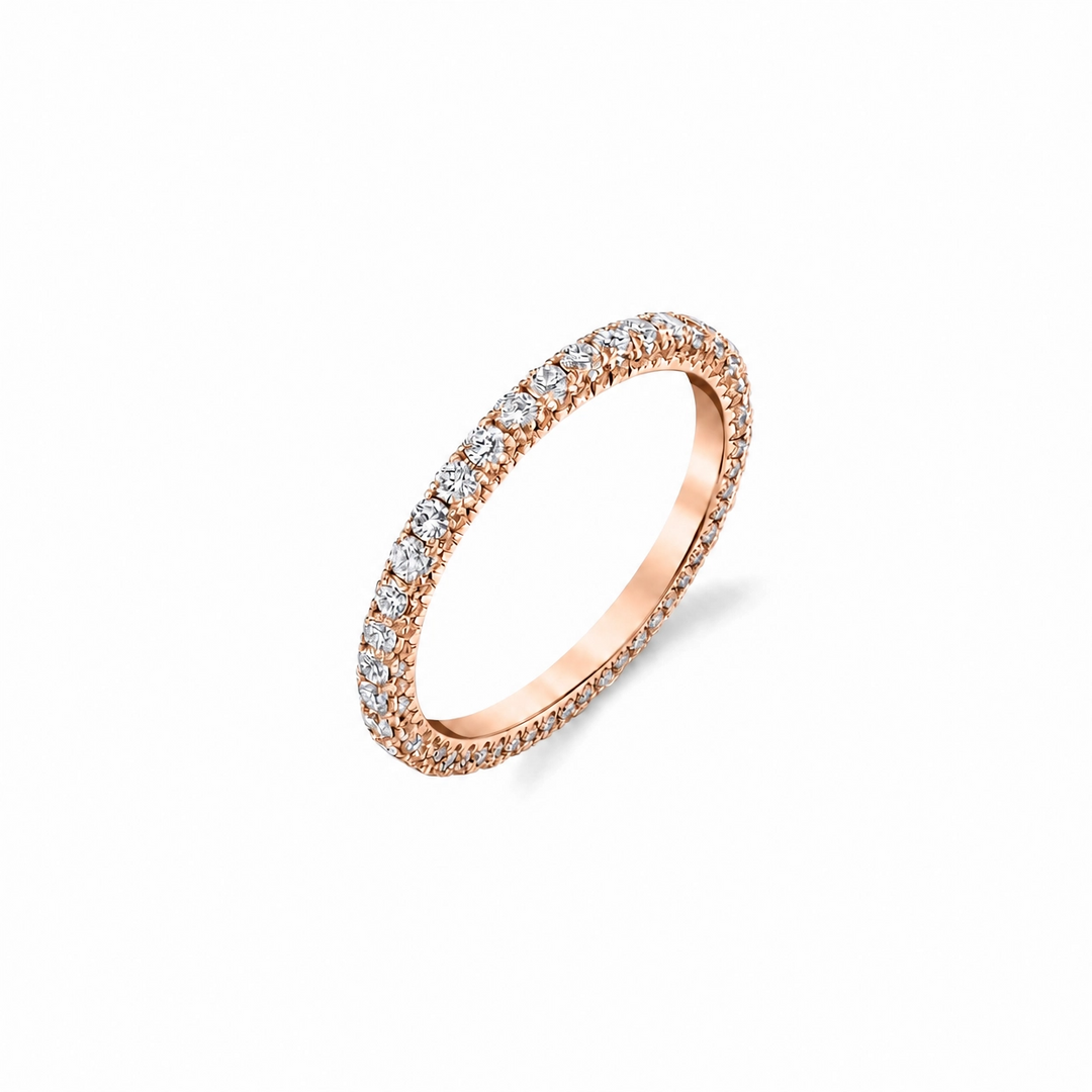 Aurelle Eternity Band – Full Pavé