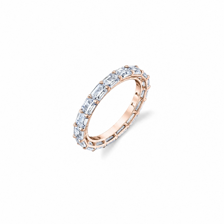 Sophia Emerald Eternity Wedding Band