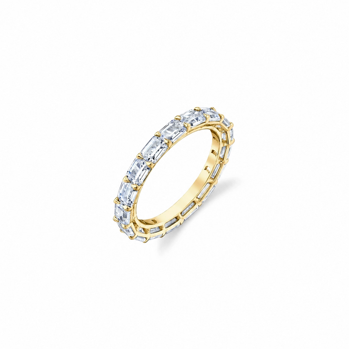 Sophia Emerald Eternity Wedding Band