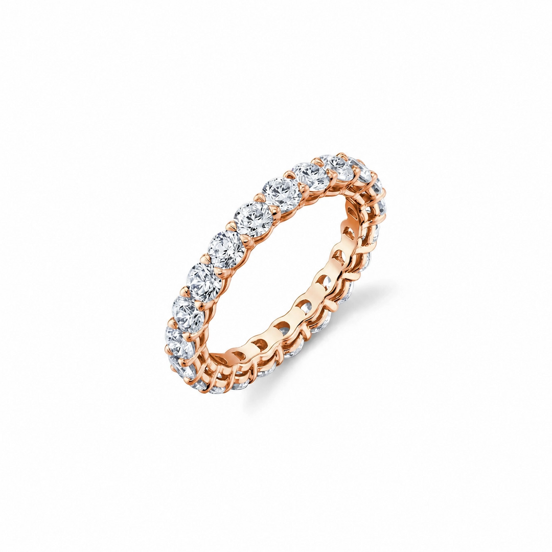 Sophia Round Eternity Wedding Band