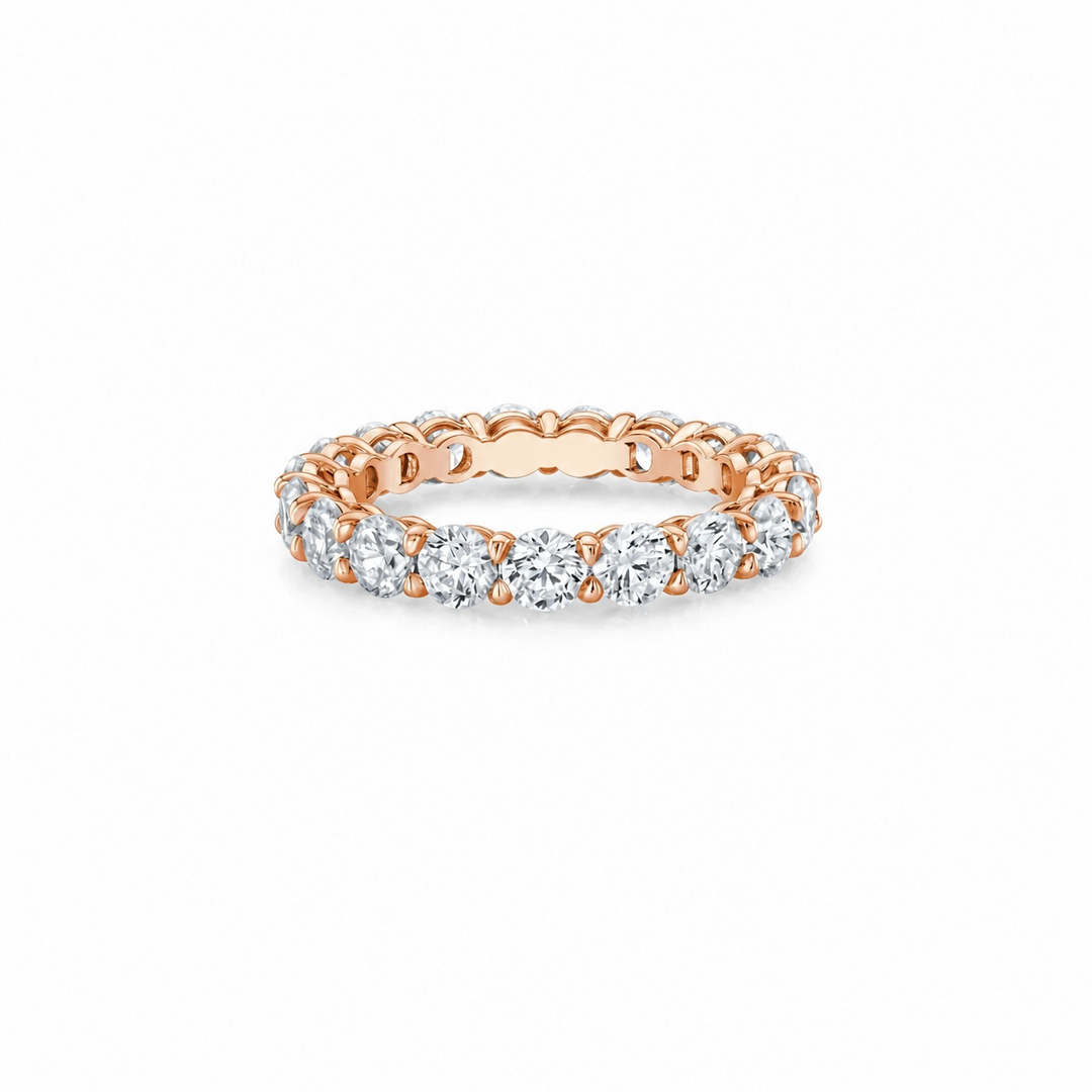 Sophia Round Eternity Wedding Band