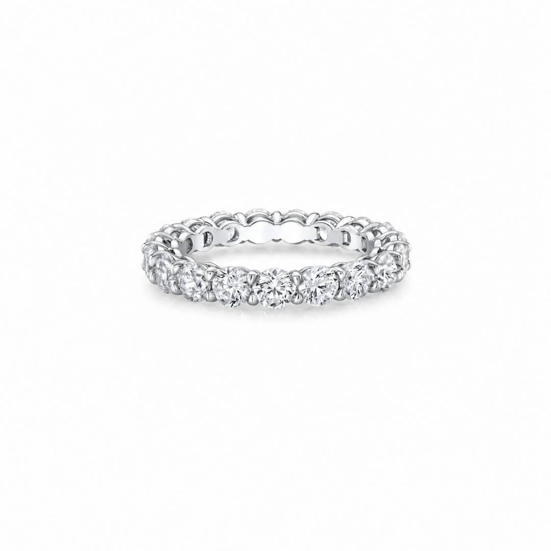Sophia Round Eternity Wedding Band