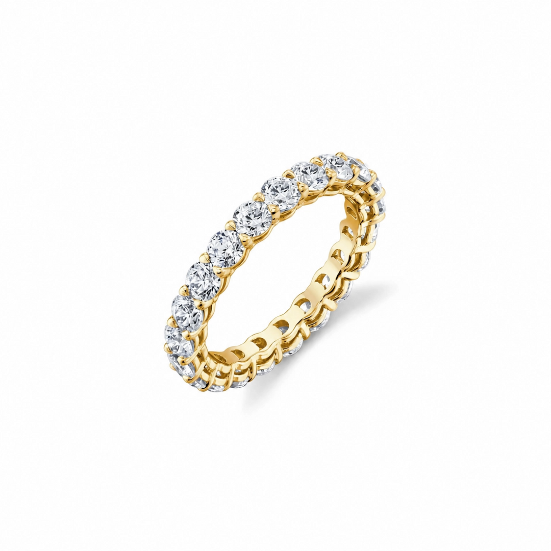 Sophia Round Eternity Wedding Band