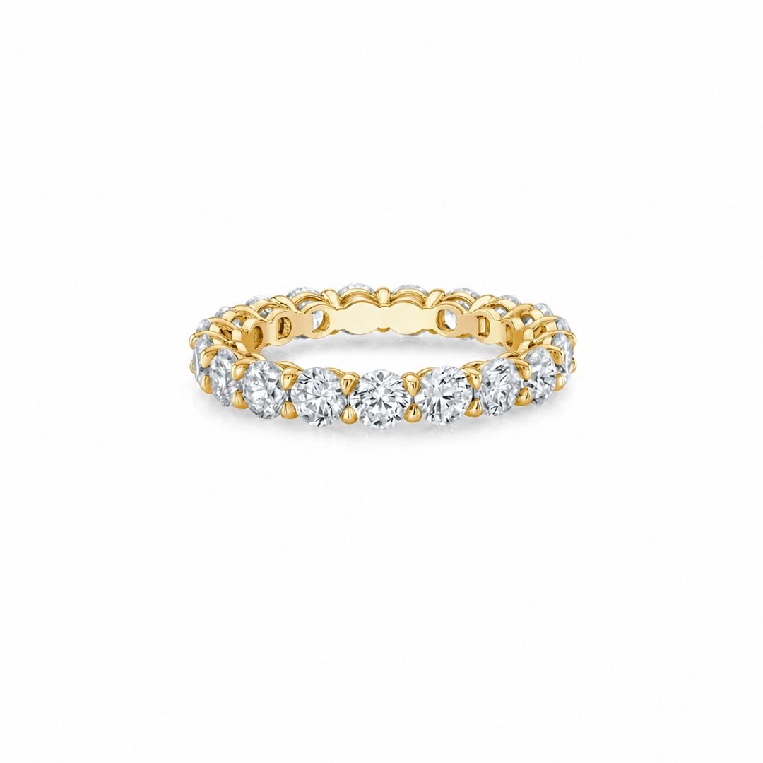 Sophia Round Eternity Wedding Band